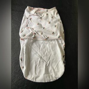 Nested Bean Zen baby Swaddle bird print 0-6 months newborn